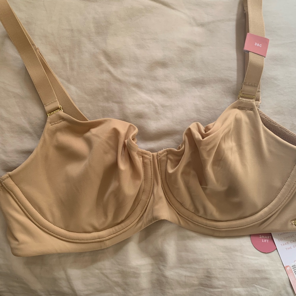 Cacique Smart Lift Soft Beige Women's Bra 38C